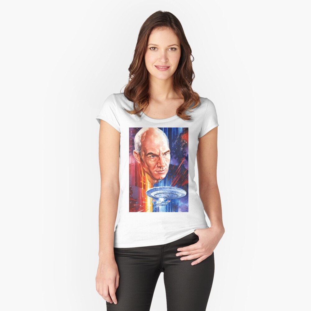 Item preview, Fitted Scoop T-Shirt designed and sold by GraemeNeilReid.
