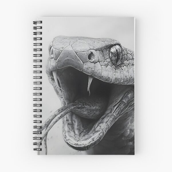 Item preview, Realistic Snake drawing designed and sold by Pencil-Art.
