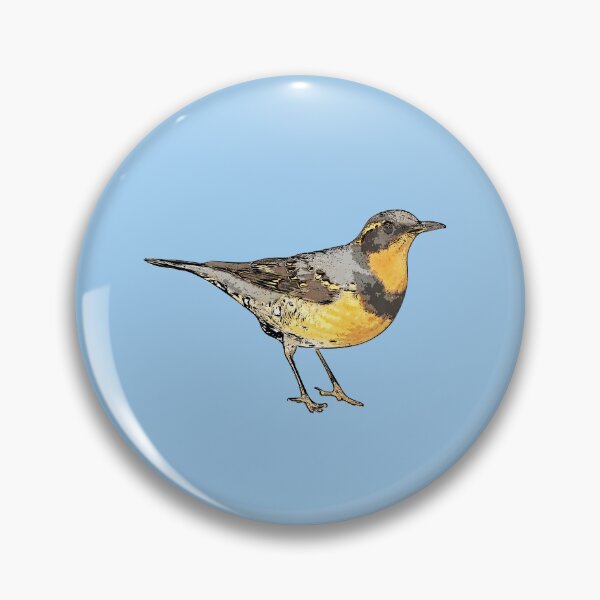 Item preview, Varied Thrush Black Alternate Design  designed and sold by designsasstultd.