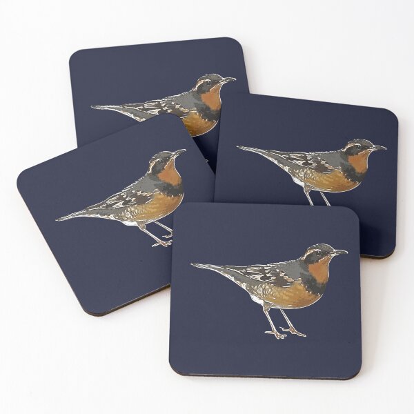 Item preview, Varied Thrush White Alternate Design  designed and sold by designsasstultd.