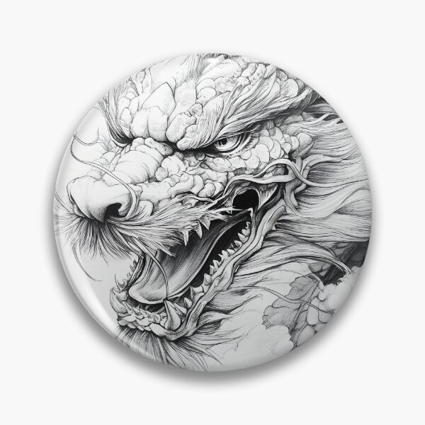 Item preview, Realistic Chinese Dragon pencil drawing designed and sold by Pencil-Art.