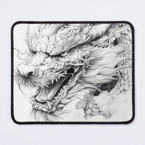 Item preview, Realistic Chinese Dragon pencil drawing designed and sold by Pencil-Art.