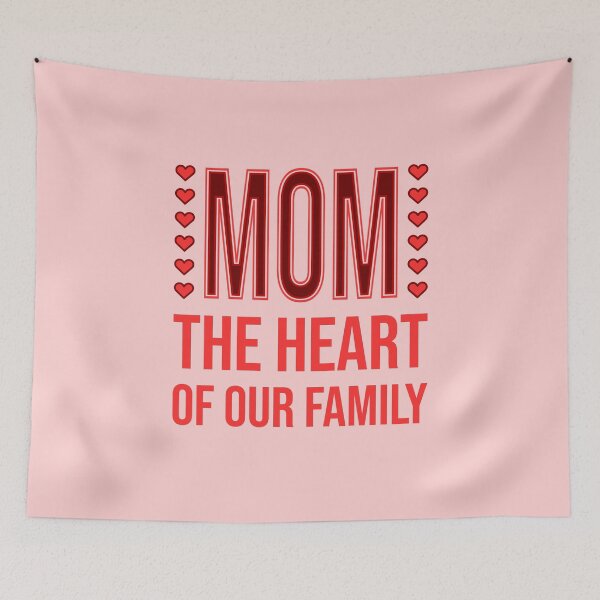 Item preview, Mom The Heart Of Our Family For Mother's Day designed and sold by TheSassyNoble.