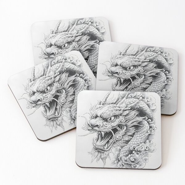 Item preview, Copy of Realistic Chinese Dragon pencil drawing designed and sold by Pencil-Art.