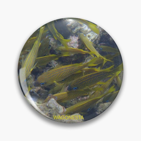 Item preview, Underwater - School of Yellow Fish in Bonaire by Wagonesta  designed and sold by Wagonesta.