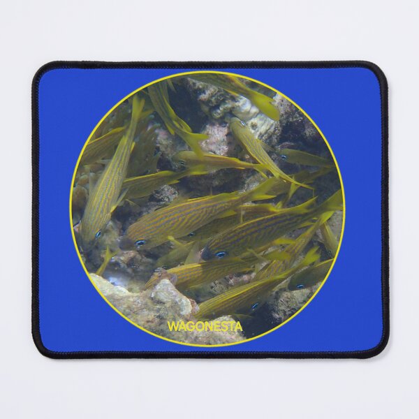 Item preview, Underwater - School of Yellow Fish in Bonaire by Wagonesta designed and sold by Wagonesta.