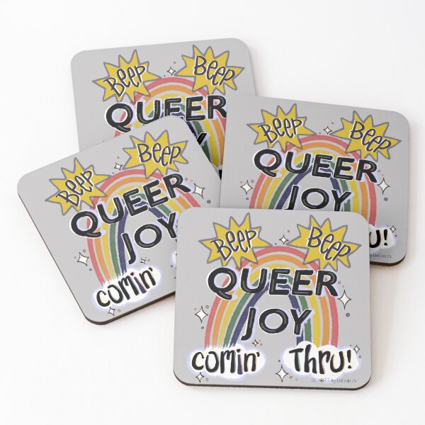Item preview, Beep Beep! Queer Joy Comin' Thru! designed and sold by Haley Scott.