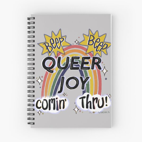 Aperçu de l'œuvre Bip bip ! La joie queer arrive ! créée et vendue par Haley Scott.