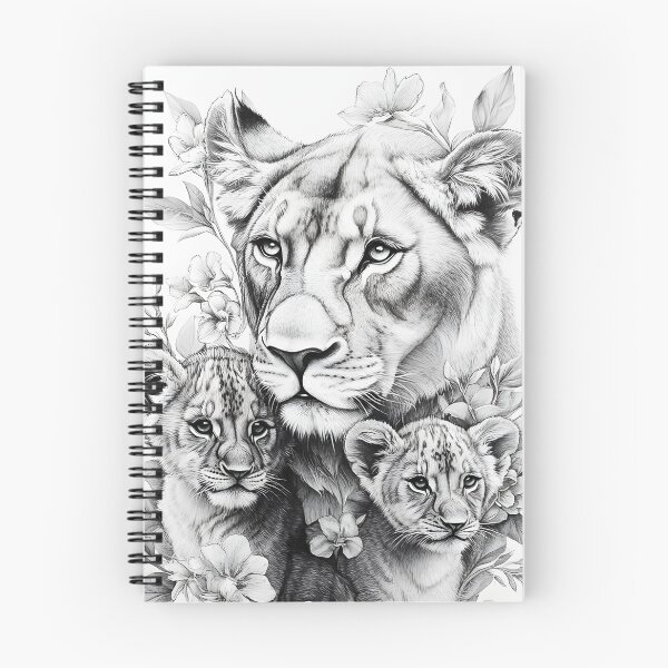 Item preview, Realistic lioness pencil drawing designed and sold by Pencil-Art.