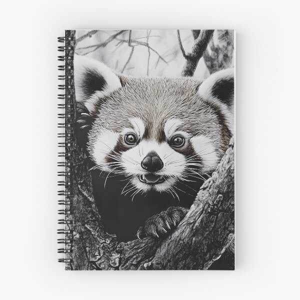 Item preview, Realistic Red Panda pencil drawing designed and sold by Pencil-Art.