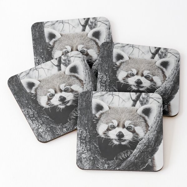 Item preview, Realistic Red Panda pencil drawing designed and sold by Pencil-Art.