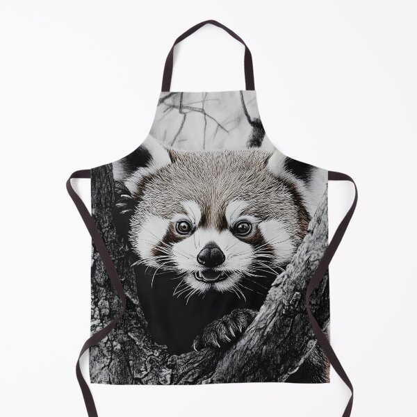 Item preview, Realistic Red Panda pencil drawing designed and sold by Pencil-Art.