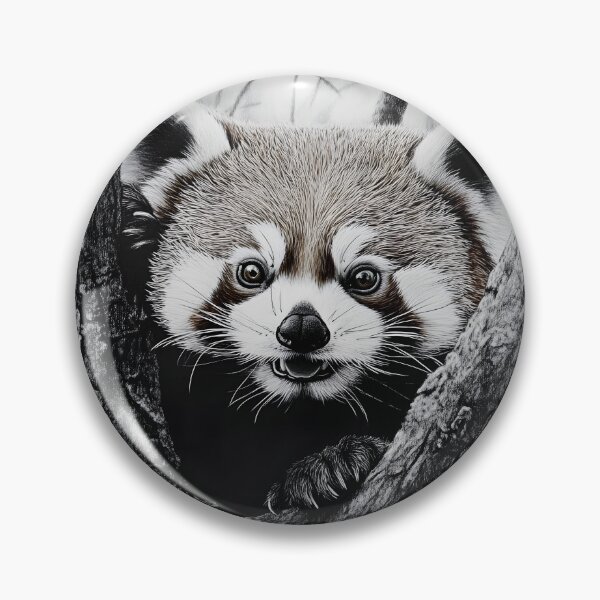 Item preview, Realistic Red Panda pencil drawing designed and sold by Pencil-Art.