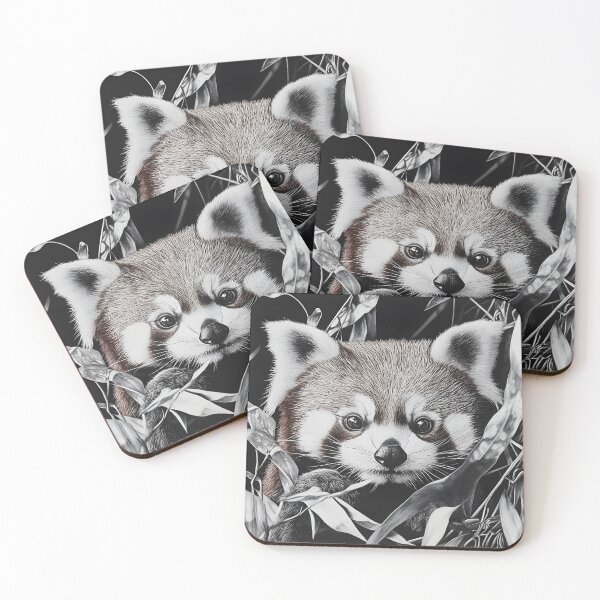 Item preview, Realistic Red Panda pencil drawing designed and sold by Pencil-Art.