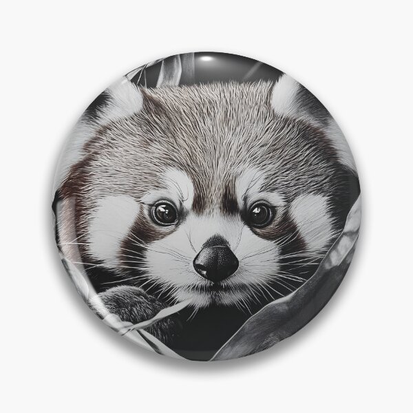 Item preview, Realistic Red Panda pencil drawing designed and sold by Pencil-Art.