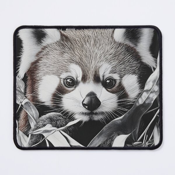 Item preview, Realistic Red Panda pencil drawing designed and sold by Pencil-Art.