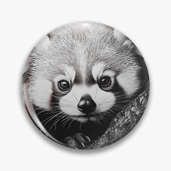 Item preview, Realistic Red Panda pencil drawing designed and sold by Pencil-Art.