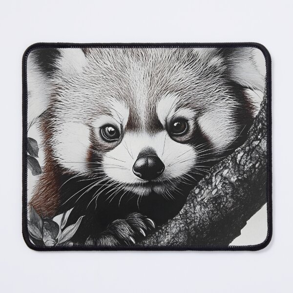 Item preview, Realistic Red Panda pencil drawing designed and sold by Pencil-Art.