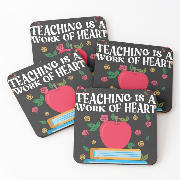 Item preview, "Teaching is a Work of Heart" – A Design for Passionate Educators designed and sold by JaarebisiA11.