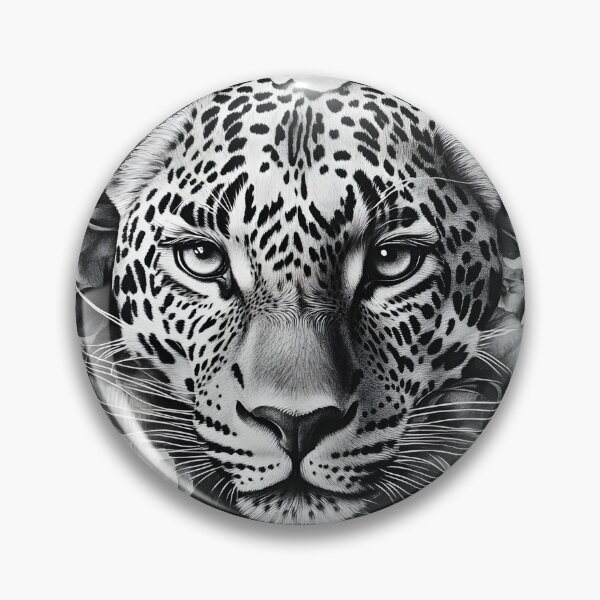 Item preview, Realistic leopard pencil drawing designed and sold by Pencil-Art.