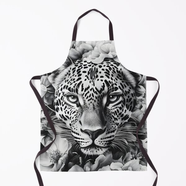 Item preview, Realistic leopard pencil drawing designed and sold by Pencil-Art.