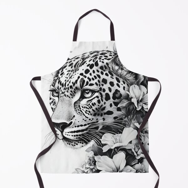 Item preview, Realistic leopard pencil drawing designed and sold by Pencil-Art.
