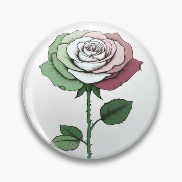 Item preview, Abrosexual Pride Rose – LGBTQ+ Art Design designed and sold by Travelslightly.