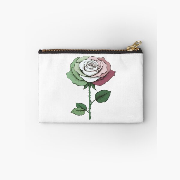 Item preview, Abrosexual Pride Rose – LGBTQ+ Art Design designed and sold by Travelslightly.