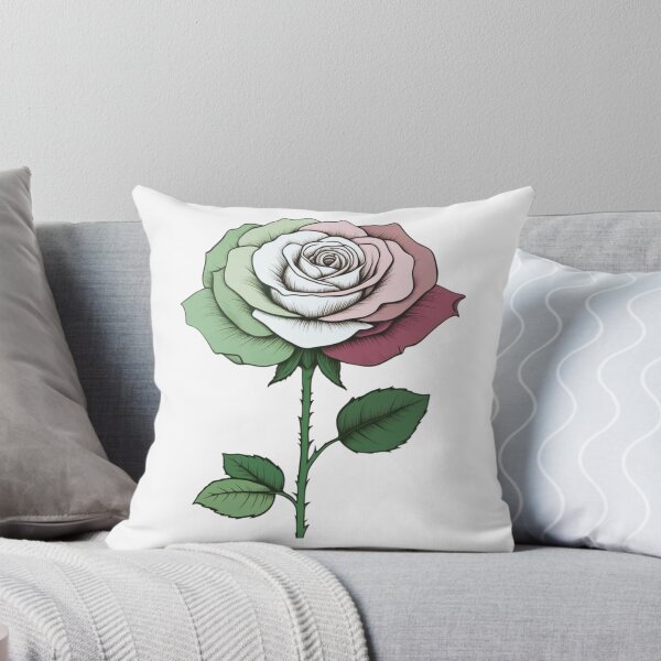 Item preview, Abrosexual Pride Rose – LGBTQ+ Art Design designed and sold by Travelslightly.