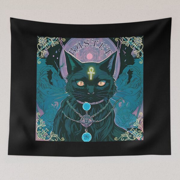Item preview, Bastet the Protector designed and sold by PitchBlackIcon.