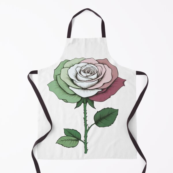 Item preview, Abrosexual Pride Rose – LGBTQ+ Art Design designed and sold by Travelslightly.