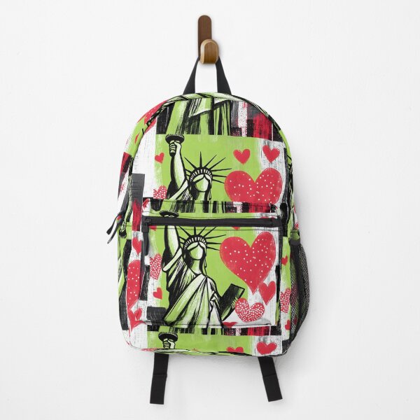 Item preview, The Beacon of Love - The Statue of Liberty Glows with Hearts, Lighting the Path to Romance designed and sold by OlfactoART Studio.