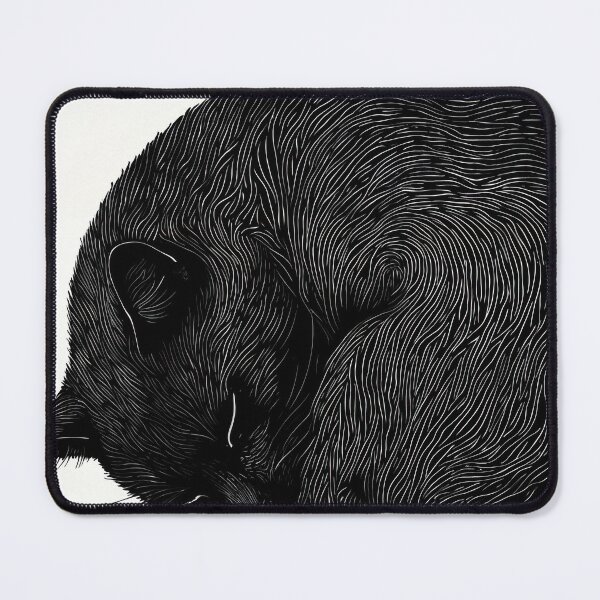 Item preview, Cozy Cat Curled in Peaceful Slumber designed and sold by regnumsaturni.