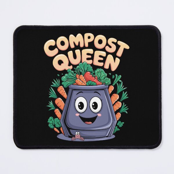 Item preview, Compost Queen | Eco-Friendly & Zero Waste Advocate designed and sold by tmerchtrends.