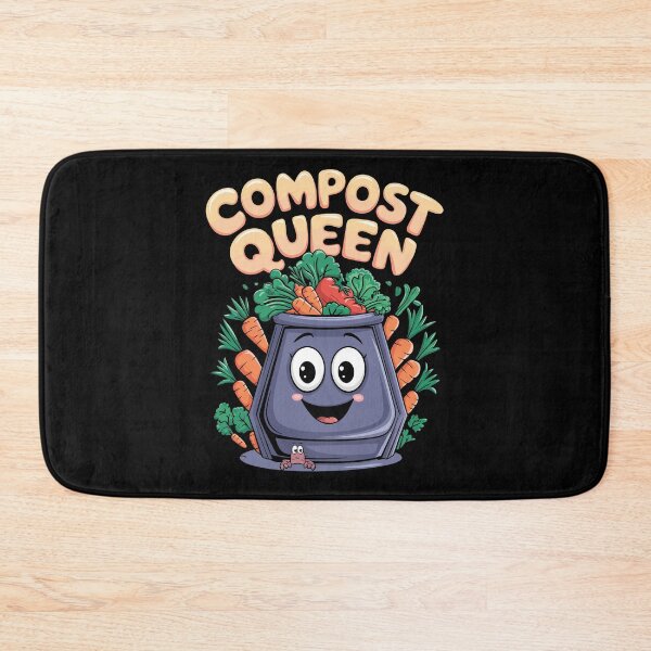Item preview, Compost Queen | Eco-Friendly & Zero Waste Advocate designed and sold by tmerchtrends.