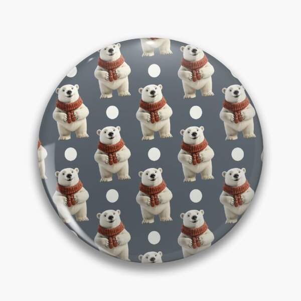 Item preview, Polar bear with a scarf designed and sold by Topmel.