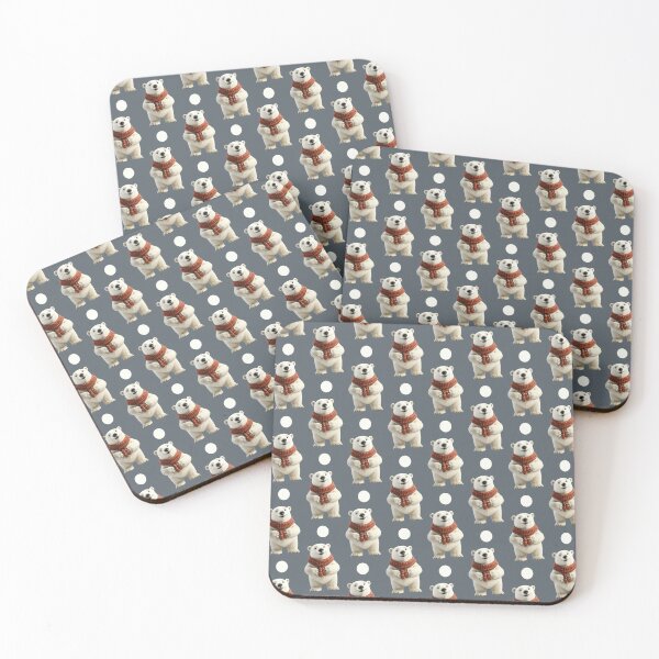 Item preview, Polar bear with a scarf designed and sold by Topmel.