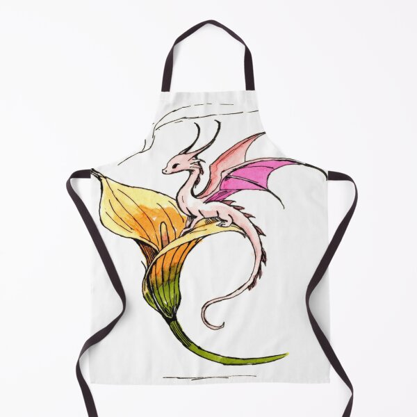 Item preview, Calla Lily Dragon designed and sold by Scribbles & Doodles by Jinx.