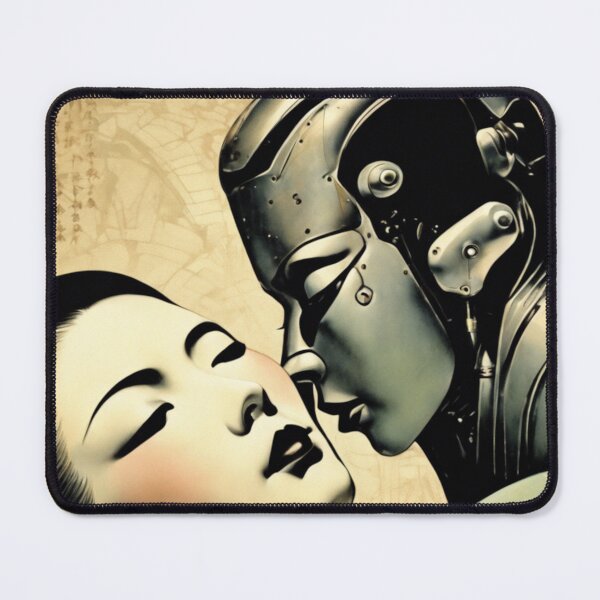 Item preview, Robot Shunga Erotic Art Imitation | #45 designed and sold by NickWhittleArt.