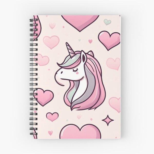 Item preview, Cute Unicorn and Hearts  designed and sold by Furbulous Faces.