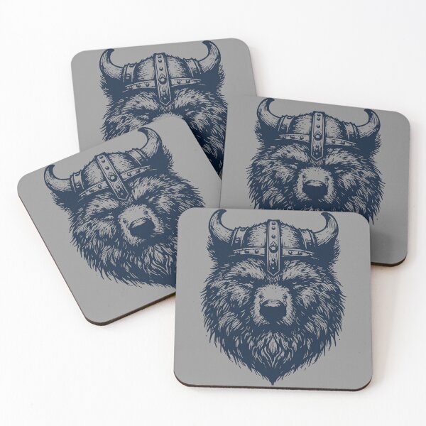 Item preview, Viking Warrior Bear Vintage designed and sold by TomFrontierArt.