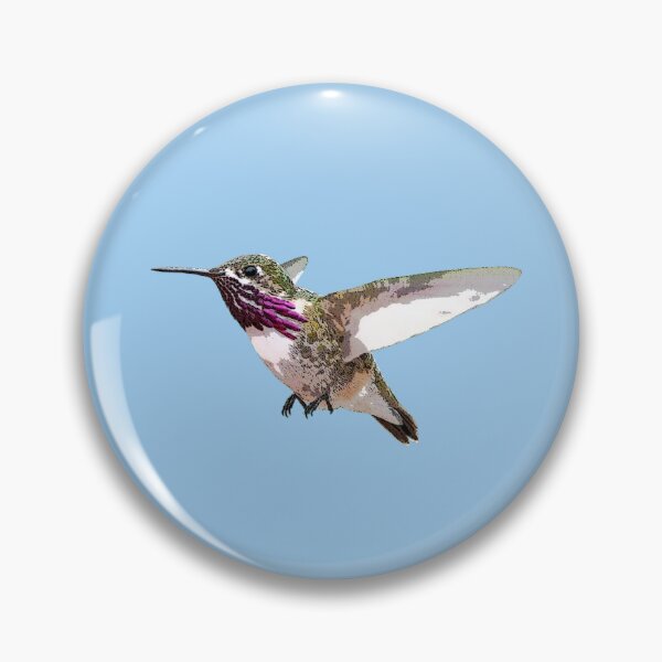 Artikelvorschau, Calliope-Kolibri-Farbdesign entworfen und verkauft von designsasstultd.