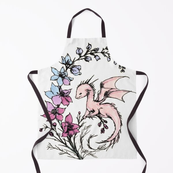 Item preview, Delphinium Dragon designed and sold by Scribbles & Doodles by Jinx.