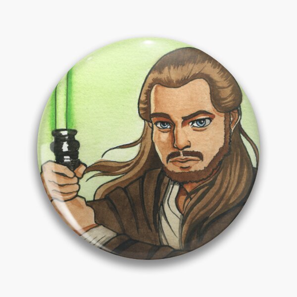 Item preview, Qui-Gon Jinn designed and sold by Nathair23.