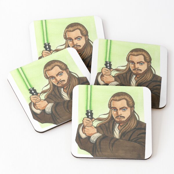 Item preview, Qui-Gon Jinn designed and sold by Nathair23.