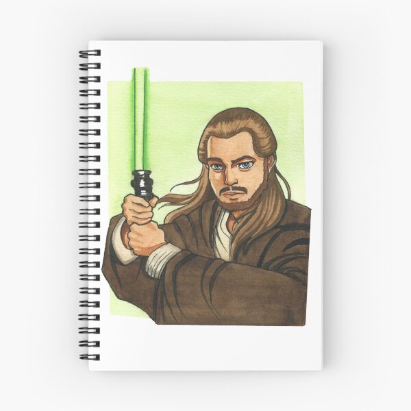 Item preview, Qui-Gon Jinn designed and sold by Nathair23.