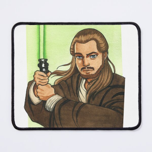 Item preview, Qui-Gon Jinn designed and sold by Nathair23.