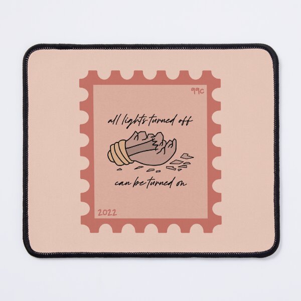 Item preview, Red Broken Light [stamp] designed and sold by VeritaDoodles.