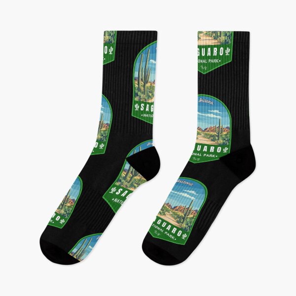 Item preview, Saguaro National Park Arizona USA Travel Art Emblem designed and sold by MaateoDesign.