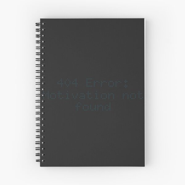 Item preview, 404 Error: Motivation not found designed and sold by Ninjacatoff.